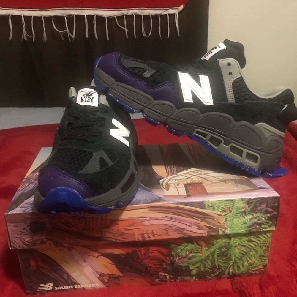 New Balance 574 Salehe Bembury Yurt Black (MS574YSE) Sz: 9.5